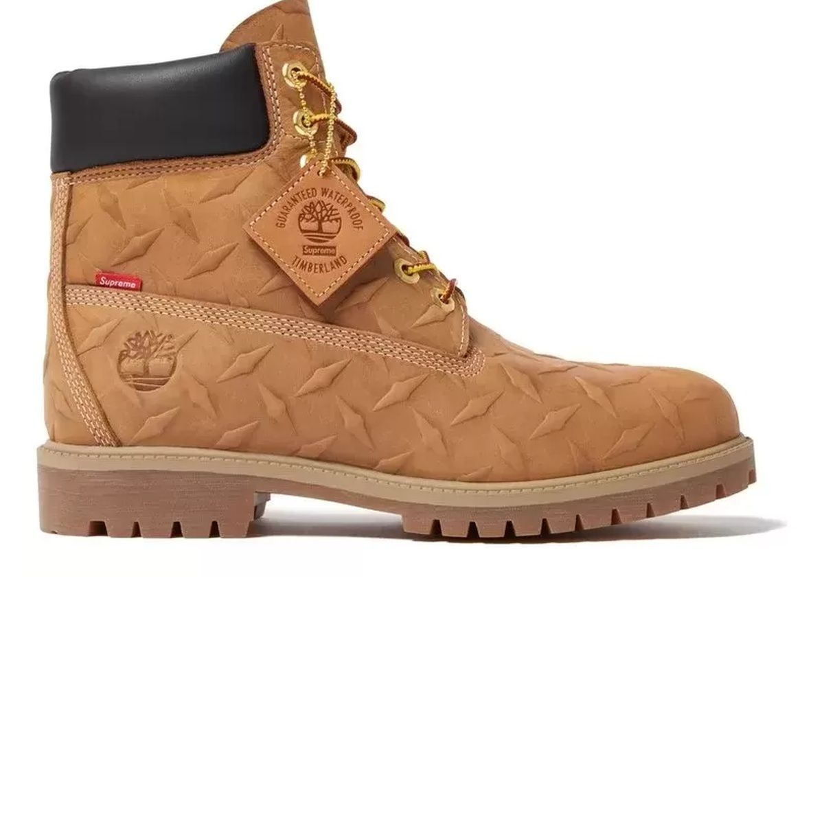 Timberland 6 Premium Waterproof Boot Supreme Diamond Plate Wheat 2026