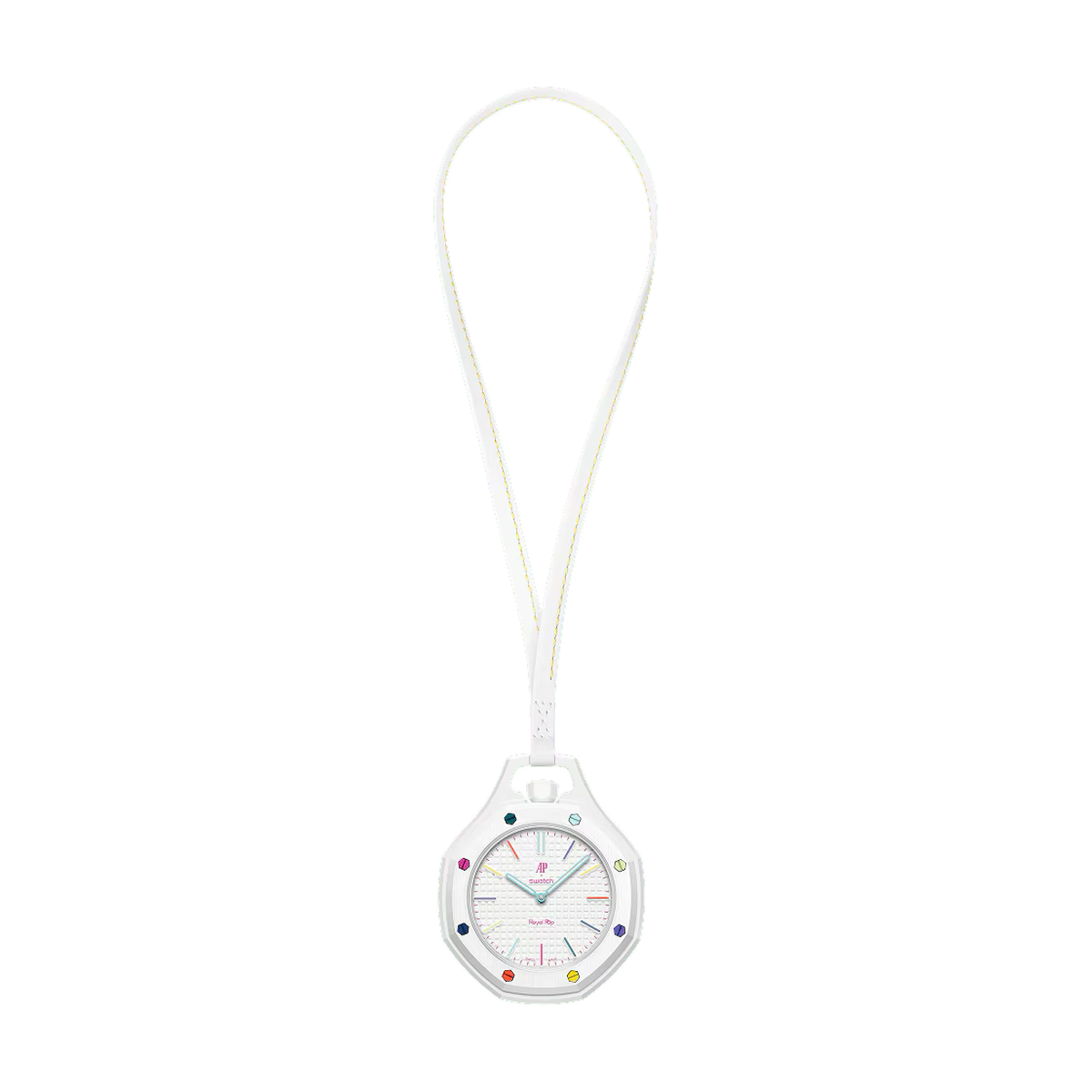 Swatch x Audemars Piguet AP Bioceramic Royal Pop Huit Blanc