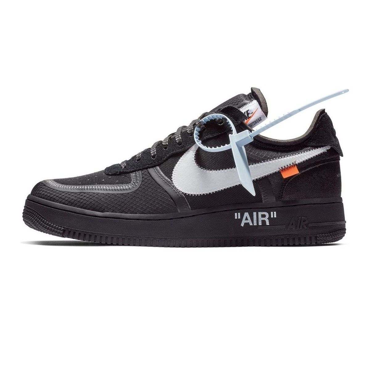 air force 1s off white black